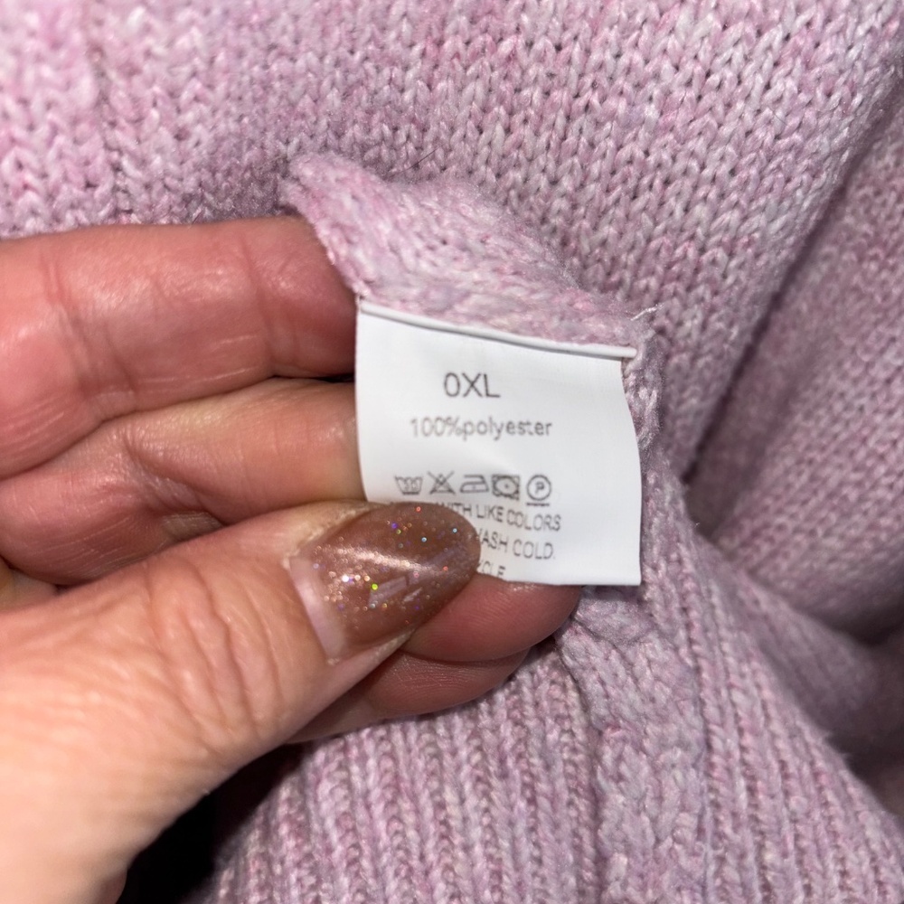 Unbranded 0x light pink cardigan so soft - Picture 6 of 9